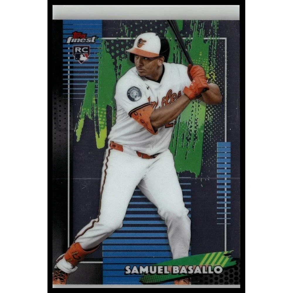 2026 Finest Samuel Basallo Common Base Rookie RC Orioles